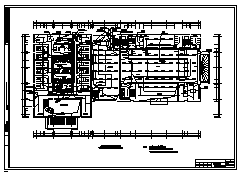 某二十四层带地下室二层大厦办公楼电气施工cad图(含照明，消防，防雷接地系统设计)-图一