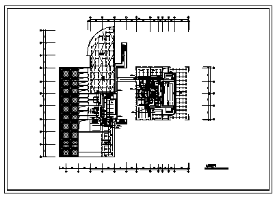 某市二十六层带地下室商贸大厦电气施工cad图(含动力，照明，消防设计)-图一