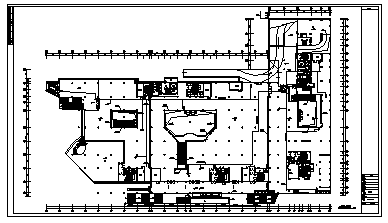某十八层带地下室大厦电气施工cad图(含照明，弱电，消防设计)_图1