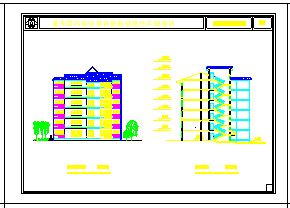 某小区住宅选型设计cad施工图纸_图1