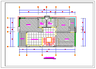 某新农村改造别墅二层房间cad装修设计图纸-图二