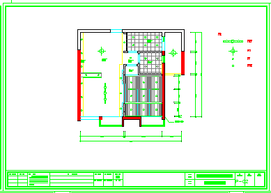 某一室一厅单身公寓室内CAD装饰施工图-图一