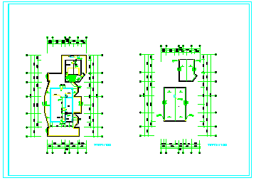 某医院十三层大楼cad建筑设计方案图-图二