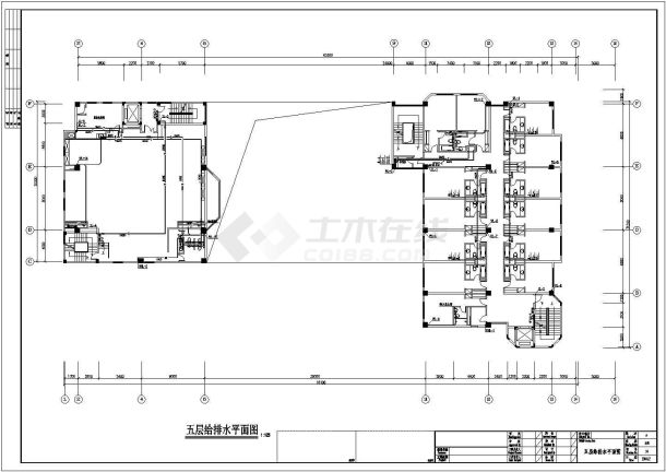 某市四星级大酒店给排水设计施工图-图一