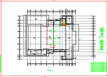 某影院空调系统施工cad设计图纸_图1
