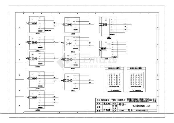 福州市福田路某25+1层框架结构国际大酒店全套电气系统设计CAD图纸-图一