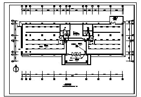某五层会议室全套电气施工cad图(含照明，弱电，消防设计)-图二