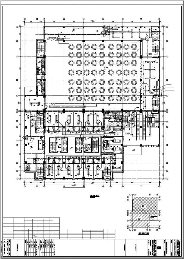 【浙江】某商务大酒店的暖通空调全套设计施工CAD图纸-图二