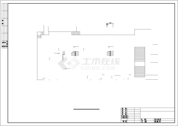 安徽省合肥市市区内某6层住宅施工图装修设计CAD图-图一