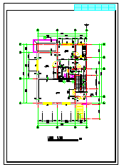 欧式某错层别墅cad建施图纸