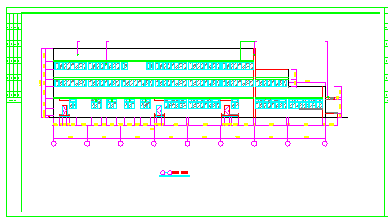 轻轨车站整套平立面装修cad设计施工图纸-图二