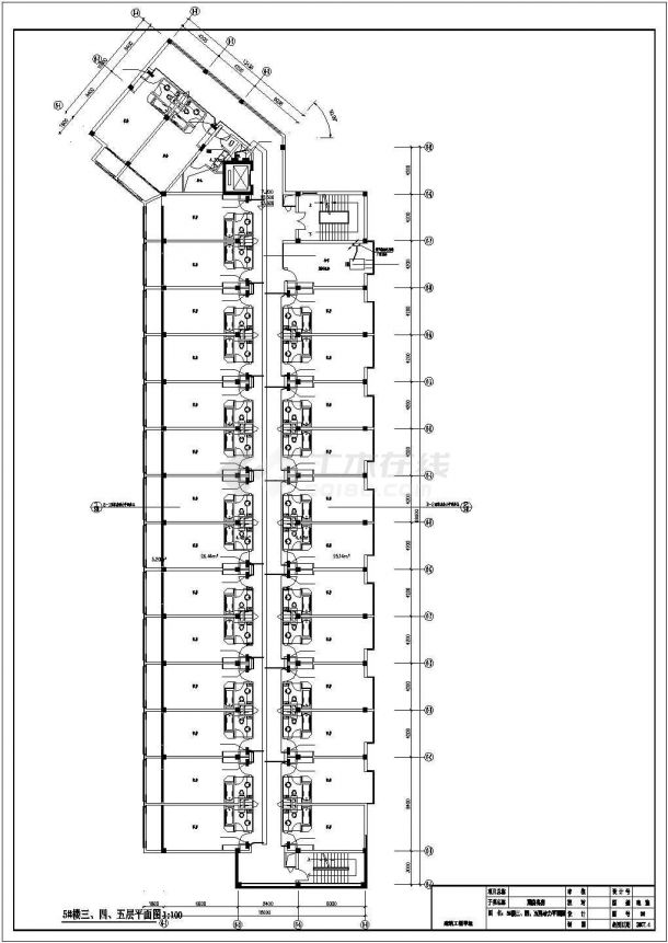 [武汉]某23万平地上六层酒店建筑电气图纸-图二