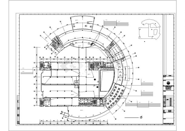 呼和浩特市某知名高校内部图书馆全套照明系统设计CAD图纸-图二