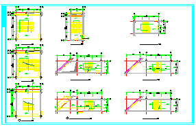 详细楼梯建筑cad施工设计图