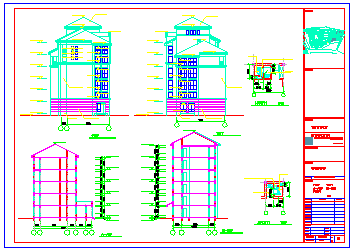 学生宿舍建筑设计cad施工图纸_图1