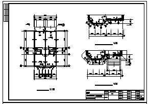 超级全面的别墅cad建筑设计施工图-图二