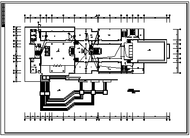 某八层办公楼电气施工cad图(含弱电设计)-图二