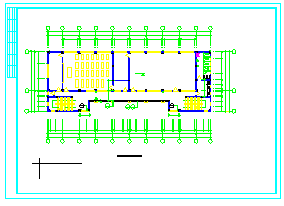 大堡小学全套CAD建筑设计施工图纸-图二
