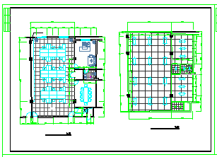 大型办公式酒店CAD建筑设计图纸-图一