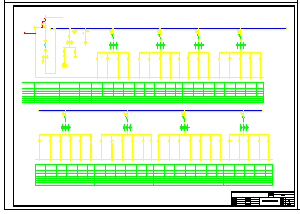 大型厂房全套电气设计CAD施工图纸-图二