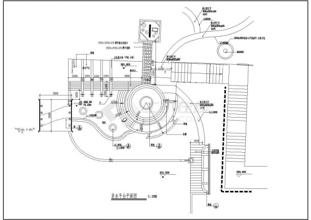 装修设计某小区环境工程全套施工设计CAD图-图一