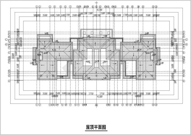 宁波某小区1840+1820平米两套3层砖混住宅楼设计CAD图纸（含地下室）-图一