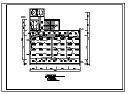 某五层办公楼强电施工cad图(含照明，插座设计)-图二