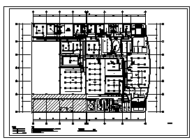 1000平米某二层办公楼装修电气施工cad图(含电气照明系统、弱电系统设计)-图二