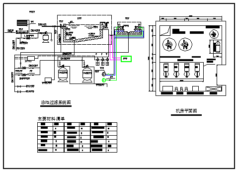 整套游泳池建筑cad设计详细施工图纸-图一