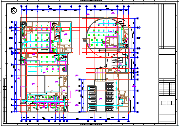 中央空调系统全套cad施工图纸_图1