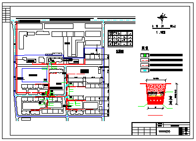 住宅小区电力CAD规划设计施工图纸-图一