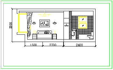 自建别墅室内cad装修建筑施工方案图纸_图1