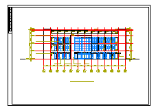 多层工业厂房建筑设计施工图-图二