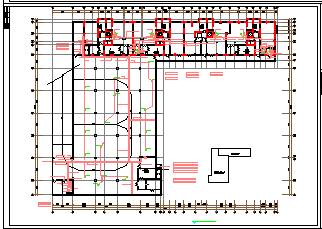 某综合楼电力电气设计平立面cad施工图_图1