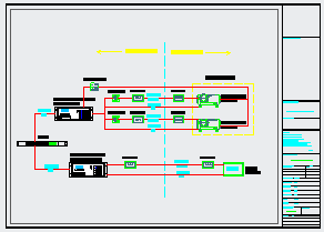多媒体系统CAD布置图-图二