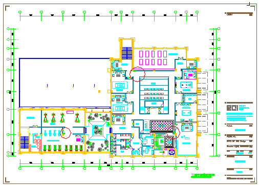 某会所全套电气cad平立面设计施工图纸_图1