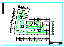 二类商住楼电气设计CAD施工图-图一