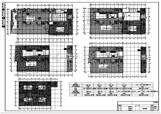 4+1地下层16572.81平米博物馆建筑设计施工图-图一