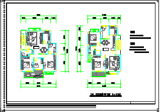 [福州]某住宅小区规划cad平面方案施工图-图一