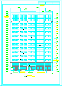 [湖南]14层现代风格市级中医院建筑cad施工图纸（市级设计院）_图1
