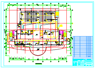 [江西]某质监楼中央空调系统cad设计图纸_图1