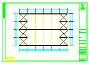 钢结构厂房结构施工设计CAD图_图1
