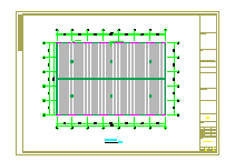 钢结构厂房建筑设计CAD图纸-图二