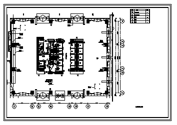 某地上三十七层带地下室二层办公楼电气施工cad图(含安防布置图)-图二