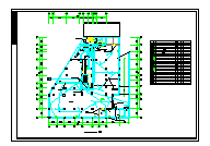 高层商住楼电气cad设计施工设计图纸-图二