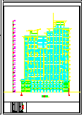 高层商住楼建筑设计施工CAD图纸