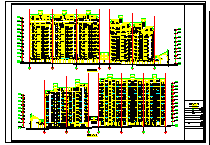 某地区高层商住楼建筑设计施工CAD图纸_图1