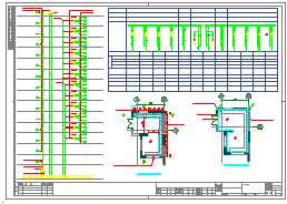 高层住宅电气施工设计CAD图纸-图一