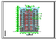 某地高层住宅建筑设计施工CAD图纸-图二