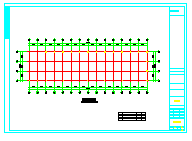 工厂厂房钢结构CAD布置图
